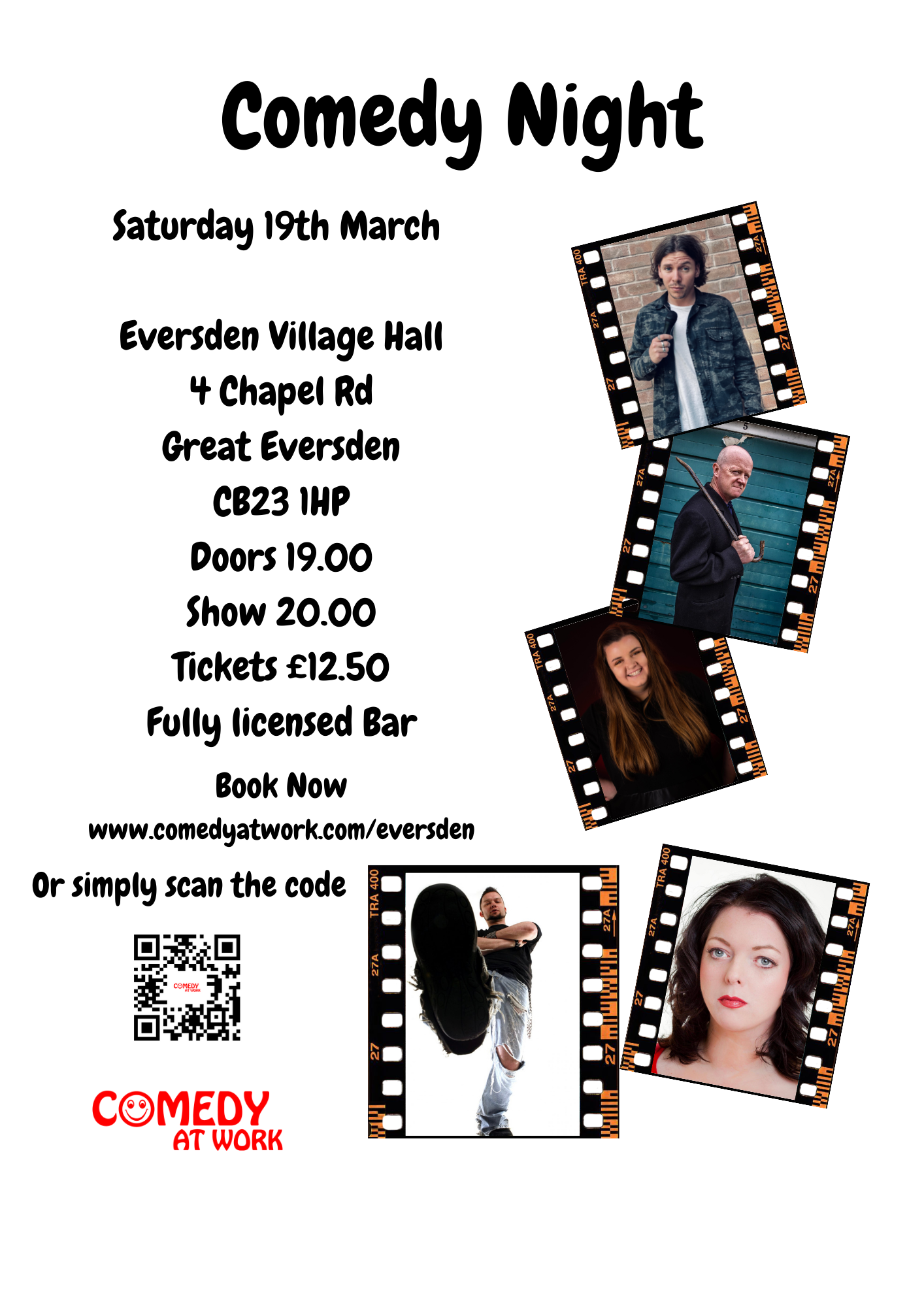 Comedy Night – 19th March 2022