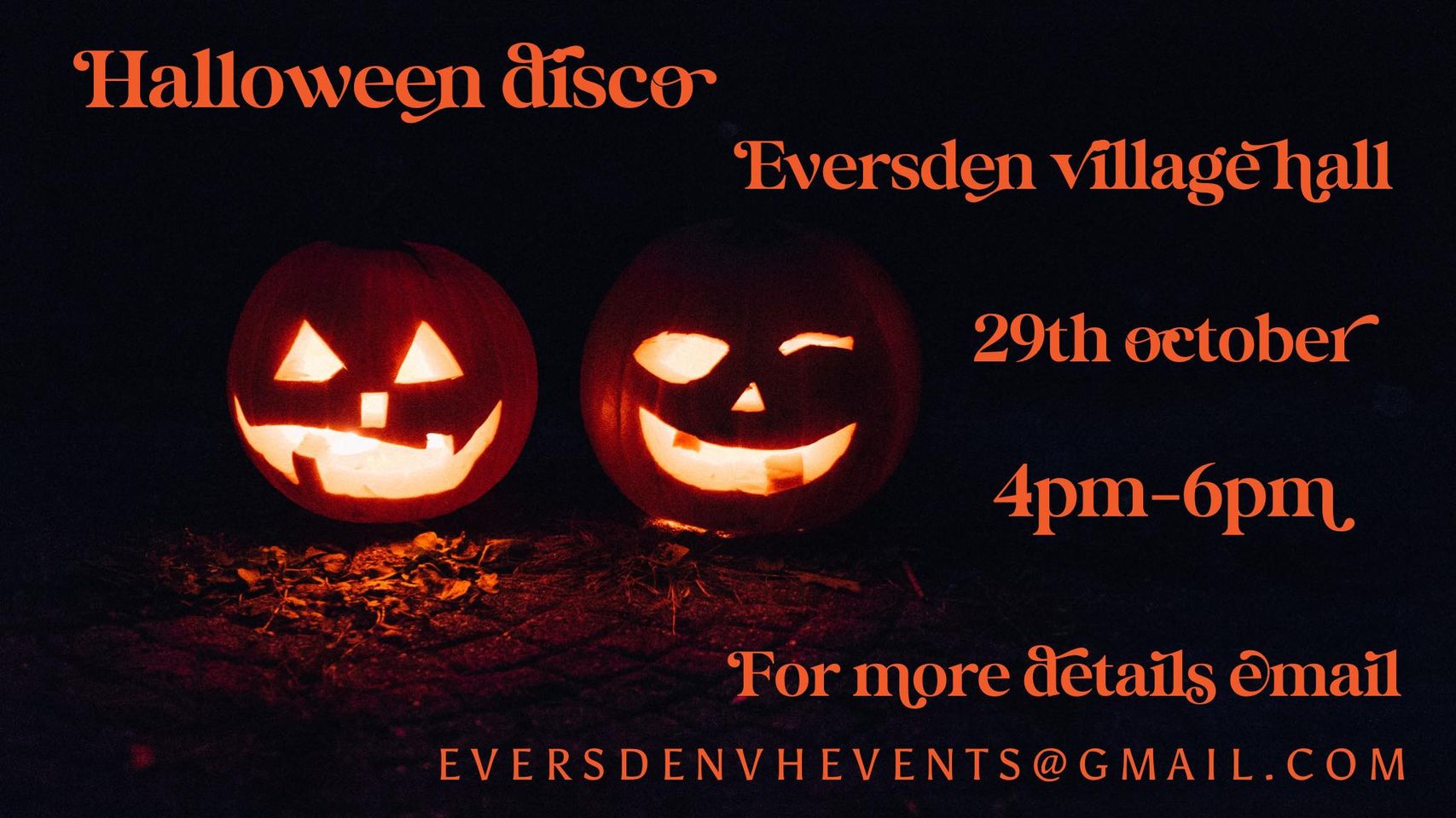 Halloween Party – 29th October 2022