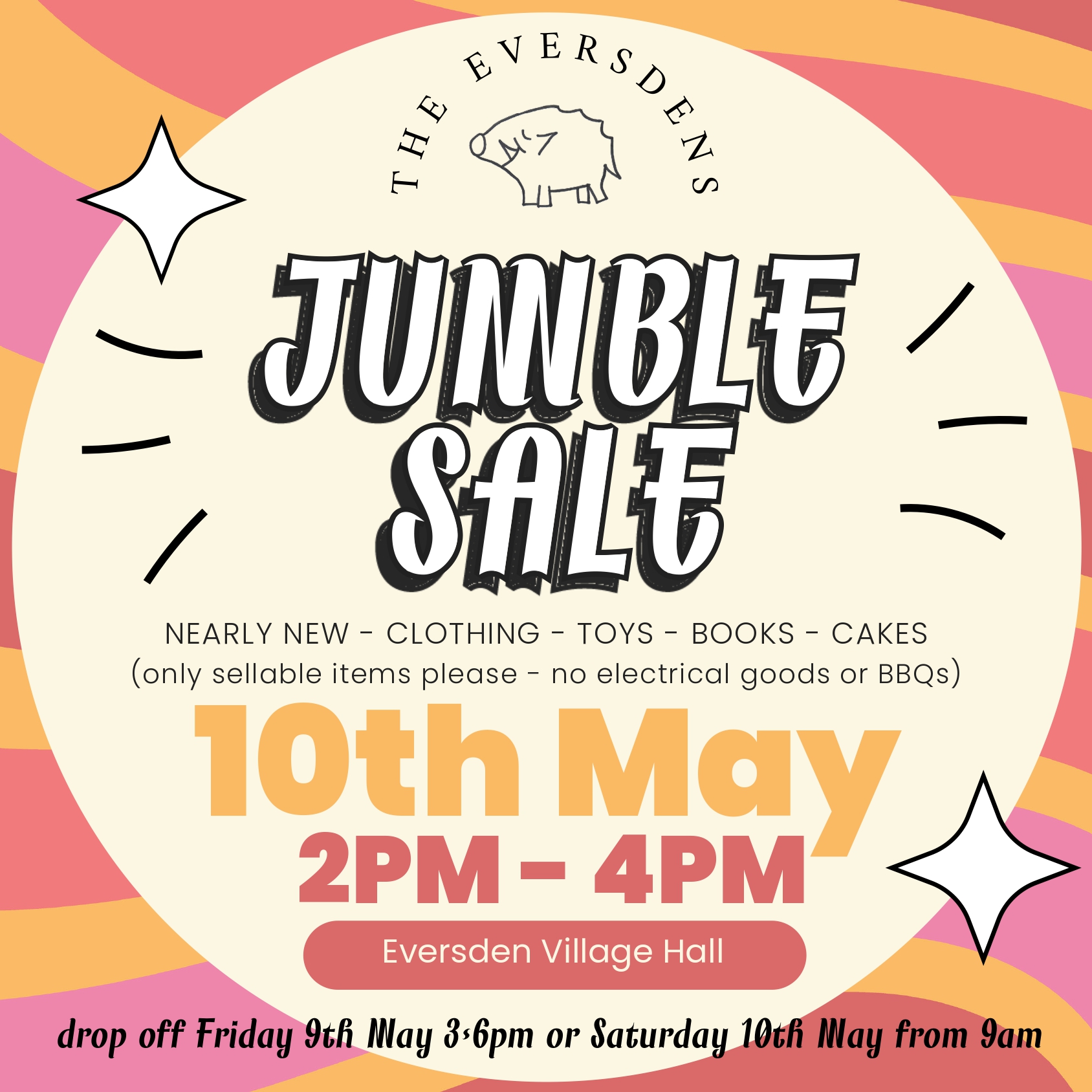 Jumble Sale 10 May